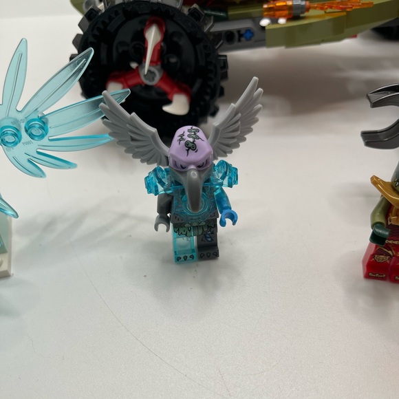 Lego Legends of Chima Cragger's Fire Striker 70135 Incomplete No Box/Manual - Picture 3 of 11